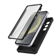 Case for Samsung Galaxy S24, ERBORD Rugged Case, black