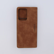Etui do Xiaomi Redmi Note 12 5G / Poco X5 5G, ERBORD Vintage portfel z klapką, brązowe
