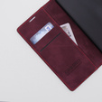 Case for Motorola Moto E13 4G, ERBORD Vintage, wallet with flap, red