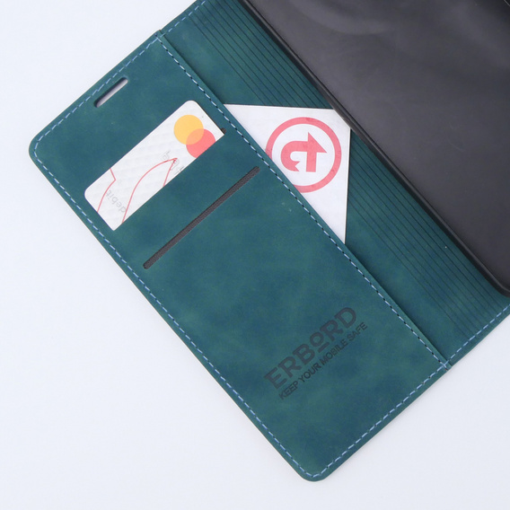 Case for Motorola Moto G13/ G23 4G, ERBORD Vintage, wallet with flap, blue