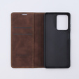 Case for Xiaomi Redmi Note 12 5G / Poco X5 5G, ERBORD Vintage, wallet with flap, coffee
