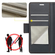 ERBORD Glossy Litchi wallet with flap for Motorola Edge 60 Pro