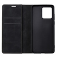Case for Motorola Edge 40 Neo, ERBORD Vintage, wallet with flap, black
