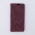 Case for Oppo A78 4G, ERBORD Vintage, wallet with flap, red
