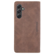 Case for Samsung Galaxy A54, ERBORD Vintage, wallet with flap, coffee