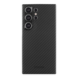 Case for Samsung Galaxy S24 Ultra, ERBORD Full Kevlar, for MagSafe, black