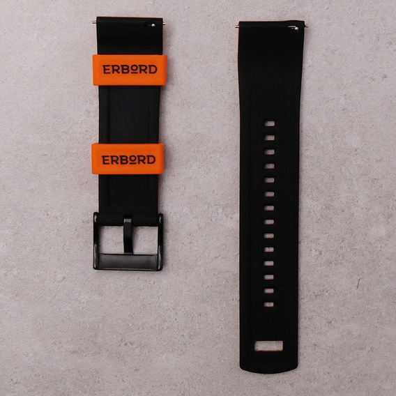 ERBORD Universal 22mm Silicone Strap.