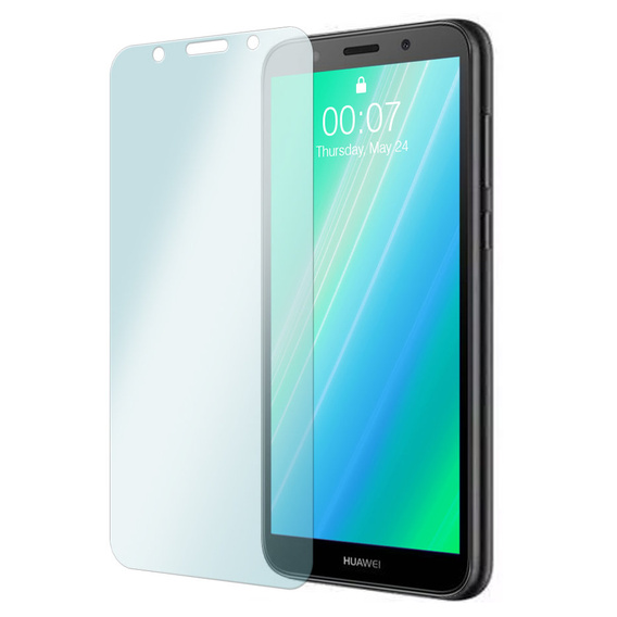 2x Tempered Glass for Huawei Y5 2018, ERBORD 9H Hard Glass for phone screen