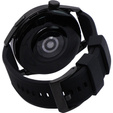 ERBORD Universal Silicone Strap 22mm, Dual Color, black / black buckle