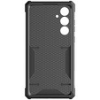 Case for Samsung Galaxy S24, ERBORD Rugged Case, black