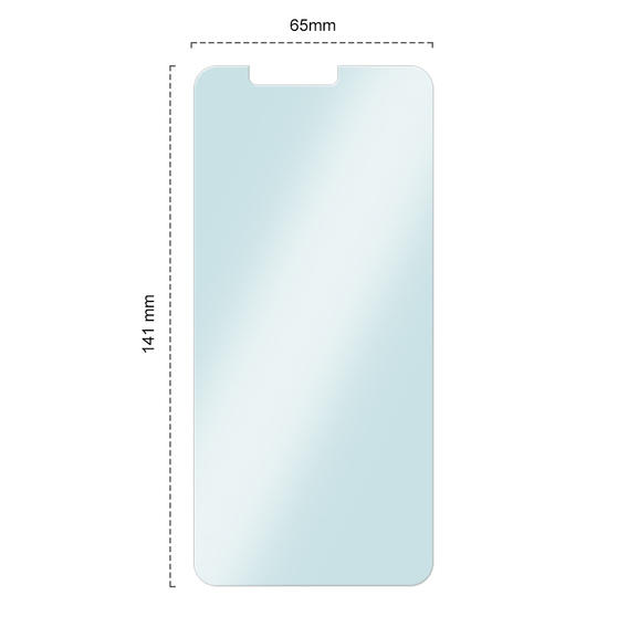 2x Tempered Glass for Xiaomi Redmi 7A, ERBORD 9H Hard Glass for phone screen