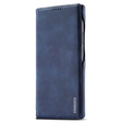 Flip case for Samsung Galaxy S23 Ultra, ERBORD Retro, blue
