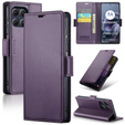ERBORD Glossy Litchi wallet with flap for Motorola Moto G86 5G / G86 Power 5G