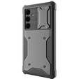 Case for Samsung Galaxy A55, ERBORD Rugged Case, black (Two frames)