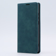 Case for Oppo A78 4G, ERBORD Vintage, wallet with flap, blue