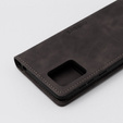 Case for Motorola Moto E13 4G, ERBORD Vintage, wallet with flap, black