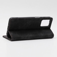 Case for Motorola Moto G73, ERBORD Vintage, wallet with flap, black