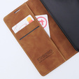 Case for Motorola Moto G53, ERBORD Vintage, wallet with flap, brown
