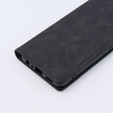 Case for Oppo A78 4G, ERBORD Vintage, wallet with flap, black