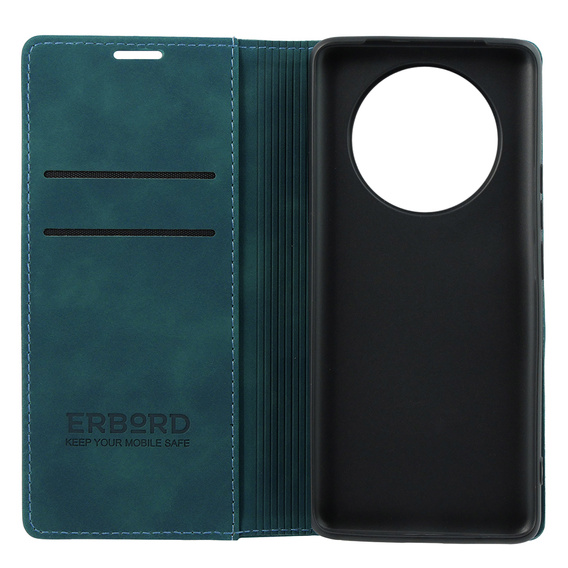 Case for Realme 11 Pro 5G / Pro+ 5G, ERBORD Vintage, wallet with flap, blue