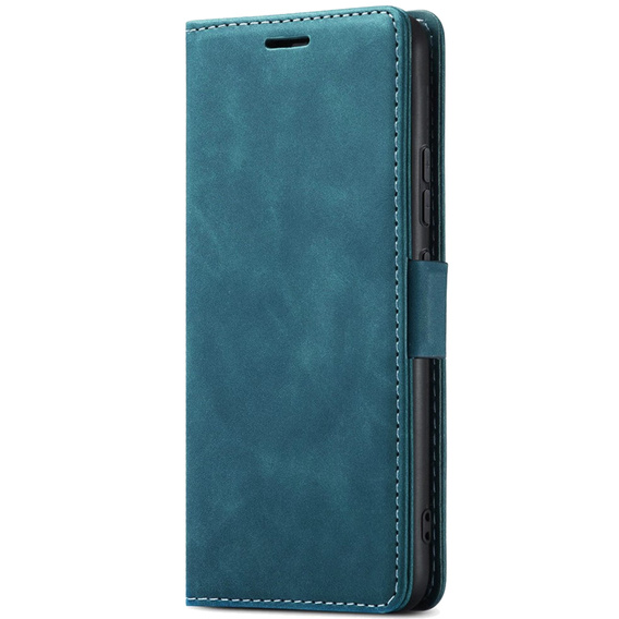 Etui do Samsung Galaxy A14 4G/5G, ERBORD Vintage portfel z klapką, niebieskie