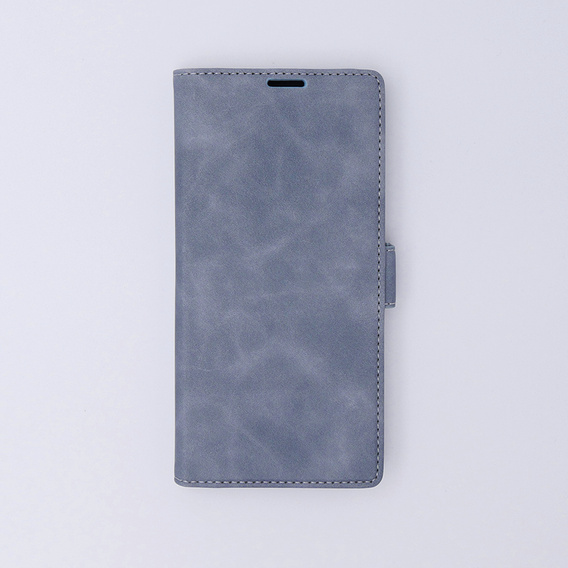 Case for Samsung Galaxy S23 Ultra, ERBORD Vintage, wallet with flap, green