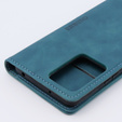 Case for Xiaomi 13 lite, ERBORD Vintage, wallet with flap, blue