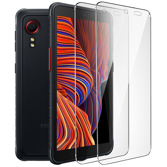 2x Szkło Hartowane do Samsung Galaxy Xcover 5, ERBORD 9H Hard Glass, szybka