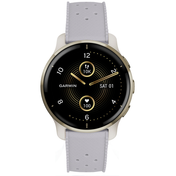 2x Pasek Silikonowy ERBORD Uniwersalny 20mm, Tropic, zielony / szary