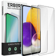 2x Szkło Hartowane do Samsung Galaxy A72, ERBORD 9H Hard Glass, szybka