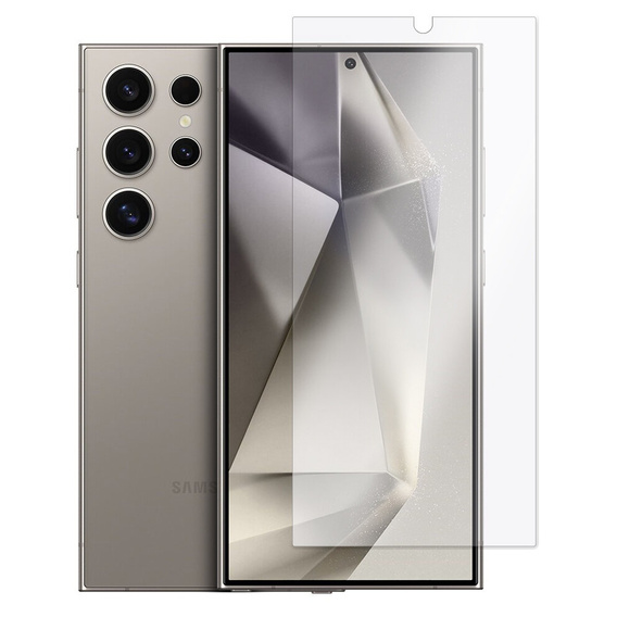 2x Szkło Hartowane do Samsung Galaxy S24 Ultra, ERBORD 9H Hard Glass, szybka