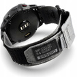 Pasek Nylonowy ERBORD MP84 do zegarków Garmin Quickfit 26mm, Szary, Rozmiar M/L