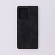 Case for Motorola Edge 40, ERBORD Vintage, wallet with flap, black