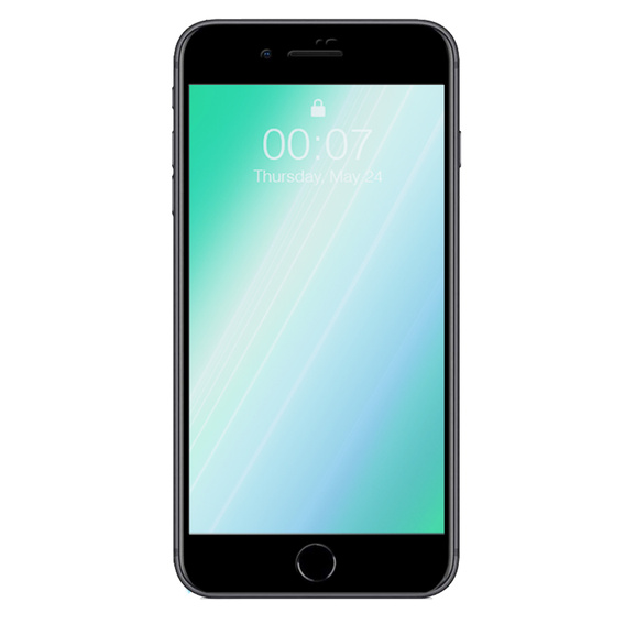 2x Tempered Glass for iPhone 7 Plus/8 Plus, ERBORD 3D full display