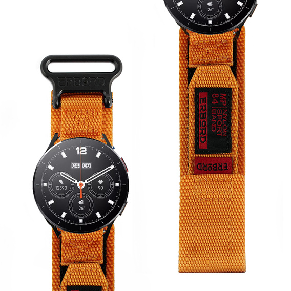 Pasek Nylonowy ERBORD MP84 Uniwersalny 22mm, Pomarańczowy