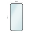 2x Tempered Glass for Xiaomi 13, ERBORD 3D full display