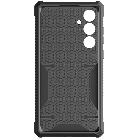 Case for Samsung Galaxy S24, ERBORD Rugged Case, black