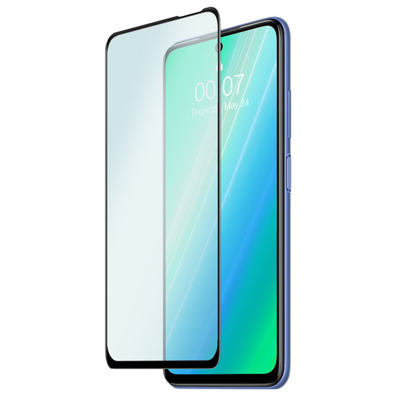 2x Szkło Hartowane do Xiaomi Redmi Note 10 5G, ERBORD 3D pełne, szybka na cały ekran