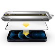 2x Tempered Glass for iPhone 12 / 12 Pro, ERBORD Easy App Full Screen Protector