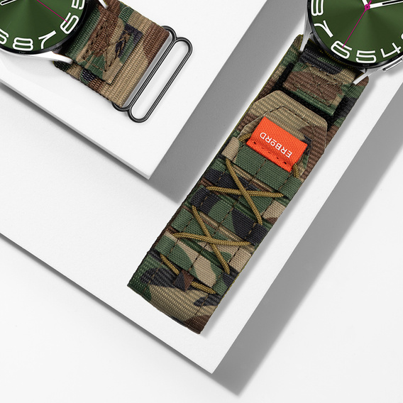 Pasek Nylonowy ERBORD Runner Uniwersalny 20mm, Kamuflaż