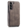 Flip case for Samsung Galaxy S23 Plus, ERBORD Retro, brown