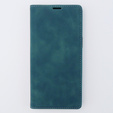 Case for iPhone 15 Pro, ERBORD Vintage, wallet with flap, blue