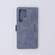 Case for Samsung Galaxy S23 Ultra, ERBORD Vintage, wallet with flap, green