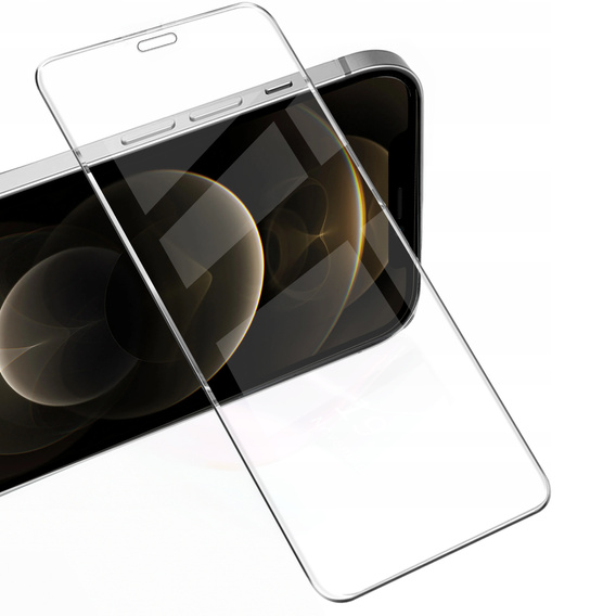 2x Szkło Hartowane do iPhone 12 Pro Max, ERBORD 9H Hard Glass, szybka