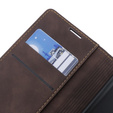 Case for Xiaomi 13T / 13T Pro, ERBORD Vintage, wallet with flap, coffee