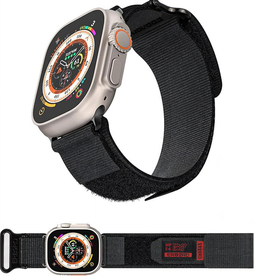ERBORD MP84 Nylon Strap for Apple Watch 1/2/3/4/5/6/7/8/9/SE/ULTRA/ULTRA 2 42/44/45/49mm
