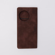 Case for OnePlus 11 5G, ERBORD Vintage, wallet with flap, dark brown
