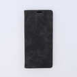 Case for Xiaomi Redmi Note 12 5G / Poco X5 5G, ERBORD Vintage, wallet with flap, black