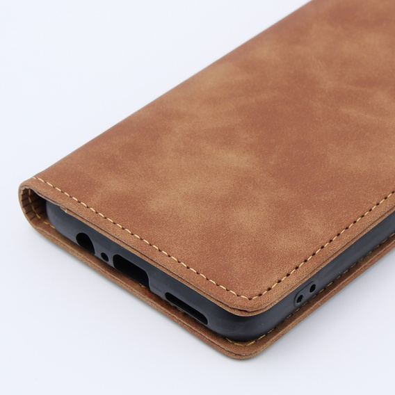Case for Motorola Moto G13/ G23 4G, ERBORD Vintage, wallet with flap, brown