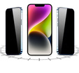 2x Privatization Tempered Glass for iPhone 14 Plus / 13 Pro Max, ERBORD 9H Easy App Anti-Peep